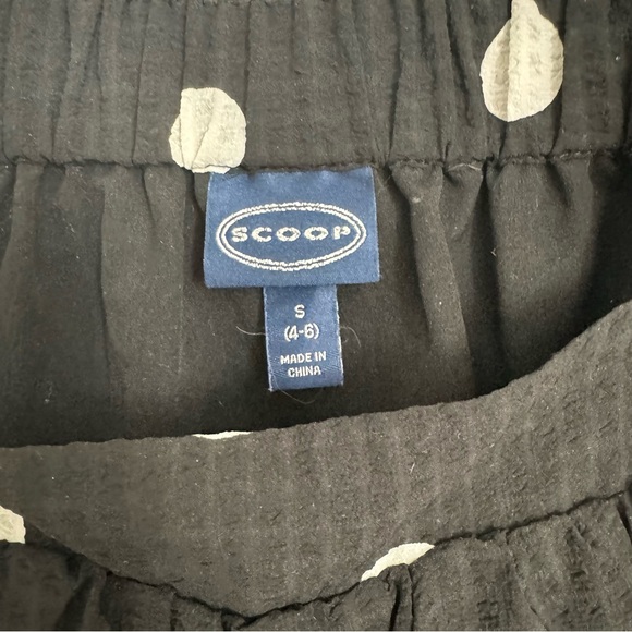 NWOT Small Scoop Women's Flutter Sleeve Top with Tie Hem - Picture 7 of 8